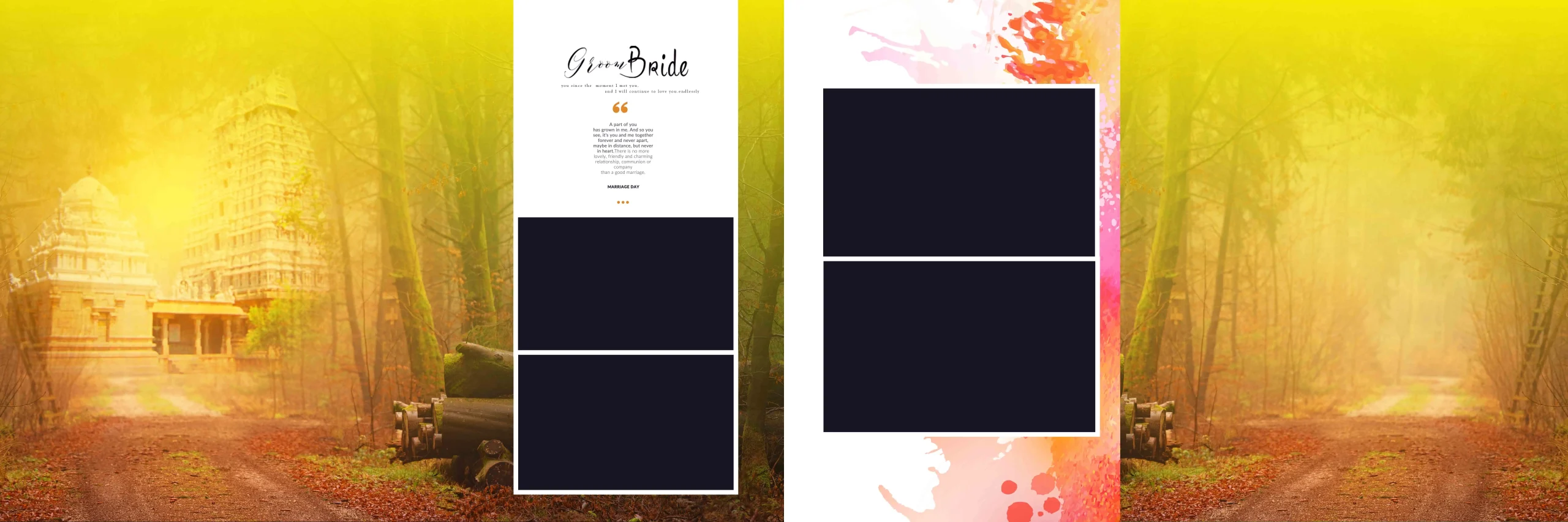 Wedding Album PSD