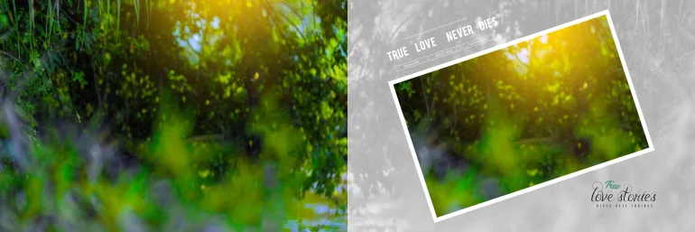 Wedding album design