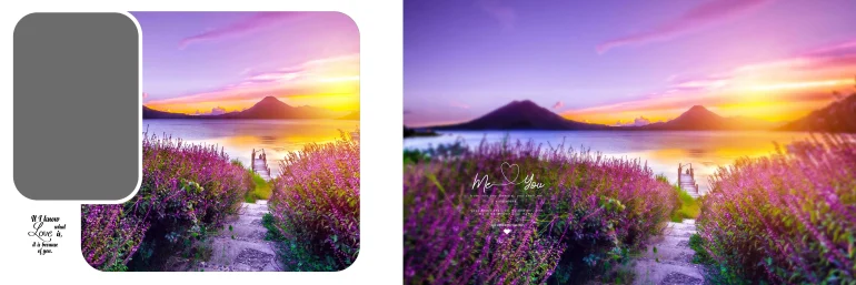 Wedding album design