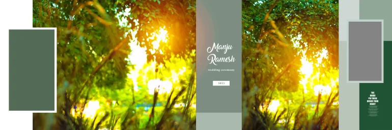 Wedding Album Photoshop Design