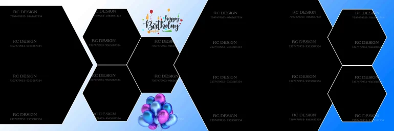 Birthday Album Photoshop Design