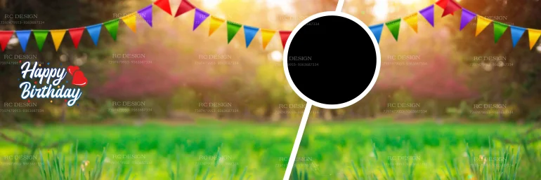 Birthday Album Photoshop Design