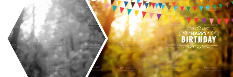 Birthday Album Photoshop Design