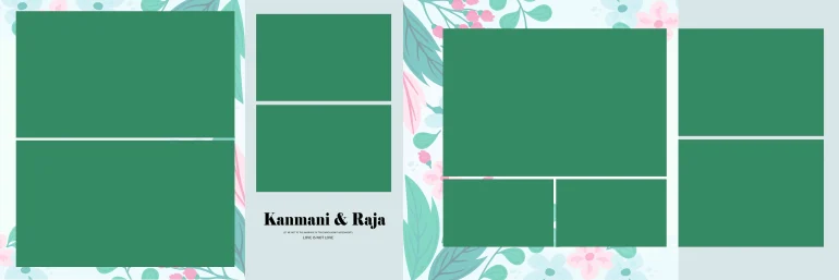 [Karki Techs] Wedding Album Photoshop Design Collection &ndash; Volume 24, 27, 28 (12x36)