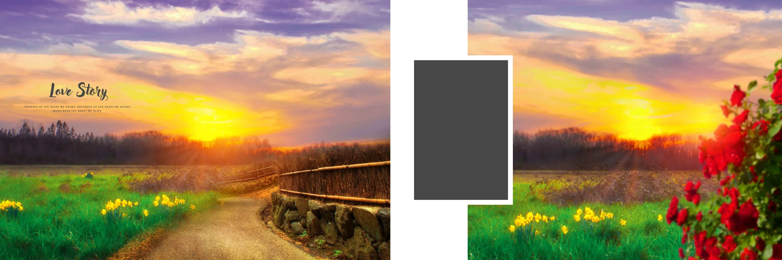 Wedding Album PSD