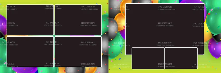 Birthday Album Photoshop Design