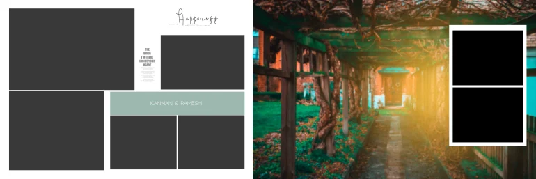Wedding Album Photoshop Design