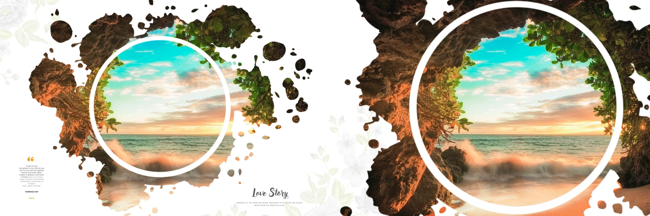 Wedding Album PSD