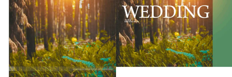 Wedding Album Photoshop Design