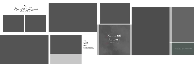 Wedding Album Photoshop Design