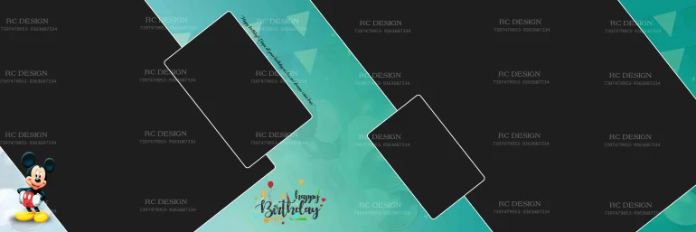 Birthday Album Photoshop Design