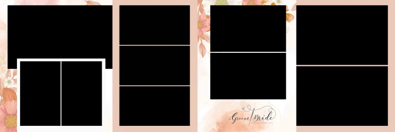 [Karki Techs] Wedding Album Photoshop Design Collection &ndash; Volume 24, 27, 28 (12x36)