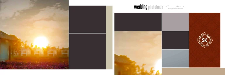 Wedding Album Photoshop Design