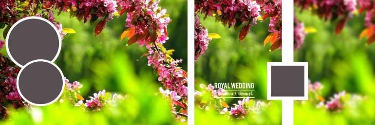 Wedding Album Photoshop Design