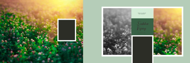 Wedding Album Photoshop Design