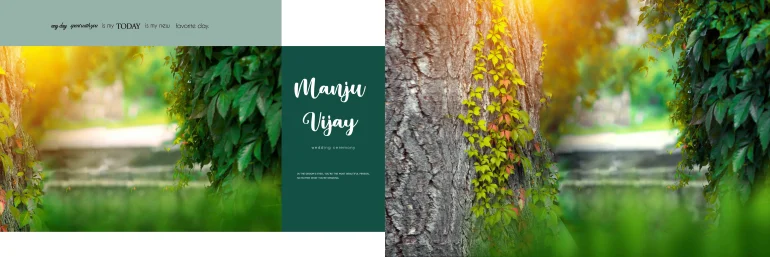 Wedding Album Photoshop Design