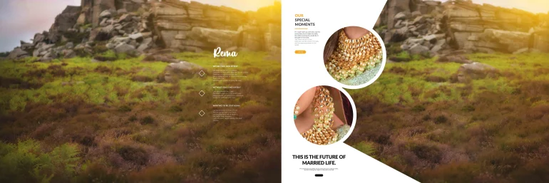 Wedding Album PSD