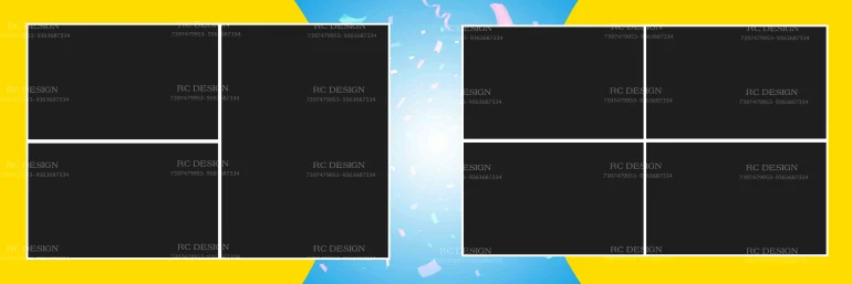 Birthday Album Photoshop Design