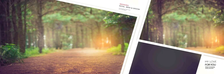 Wedding album design