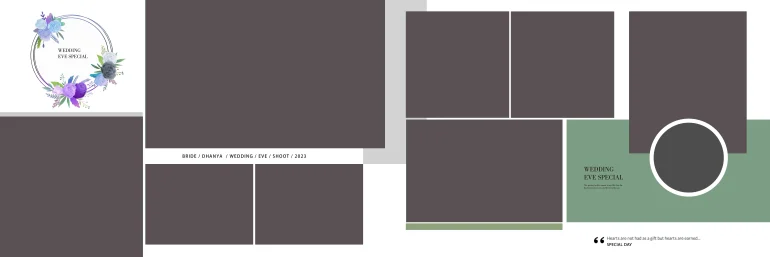 Wedding Album Photoshop Design