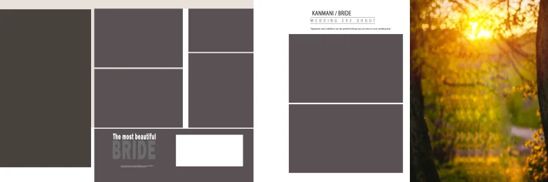 Wedding Album Photoshop Design