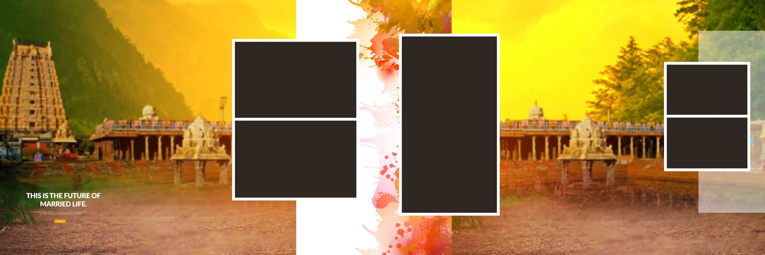 Wedding Album PSD