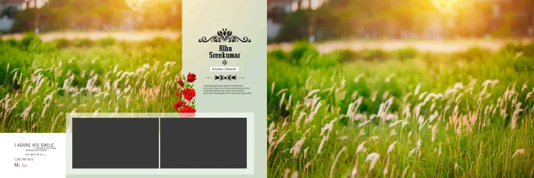 Wedding Album Photoshop Design