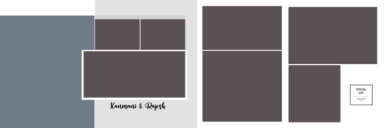 Wedding Album Photoshop Design