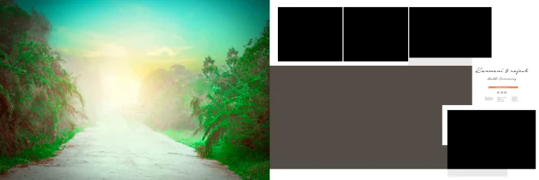 Wedding Album Photoshop Design