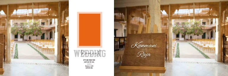Wedding album design