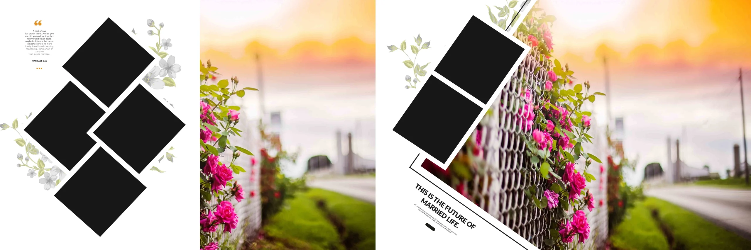 Wedding Album PSD