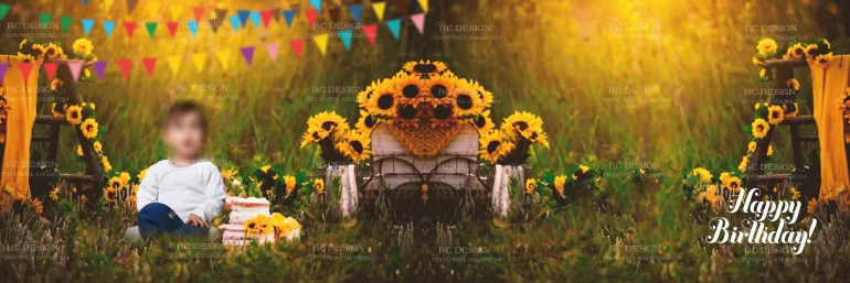 Birthday Album Photoshop Design
