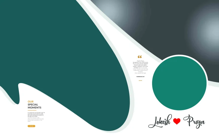 Wedding Album Photoshop Design