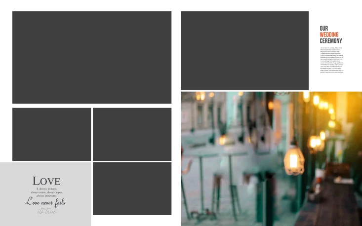 Wedding Album Photoshop Design