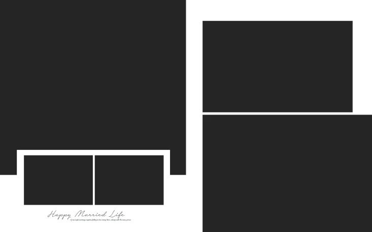 Wedding Album Photoshop Design