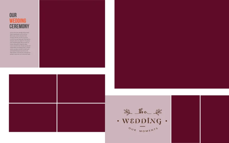 Wedding Album Photoshop Design