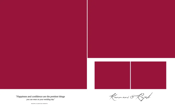 Wedding Album Photoshop Design