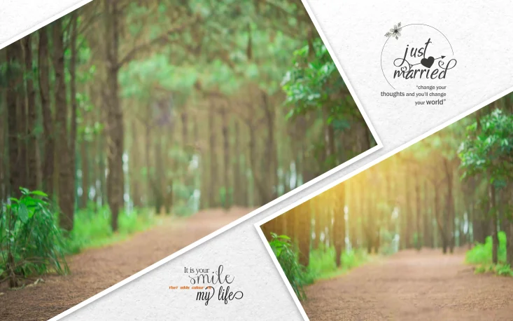 Wedding Album Photoshop Design