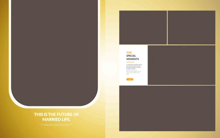 Wedding Album Photoshop Design