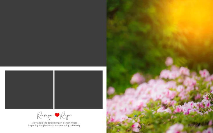Wedding Album Photoshop Design