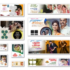 [2025-MARCH] - Exclusive Karki Techs Wedding Flex Design Collection – High-Quality PSD Files