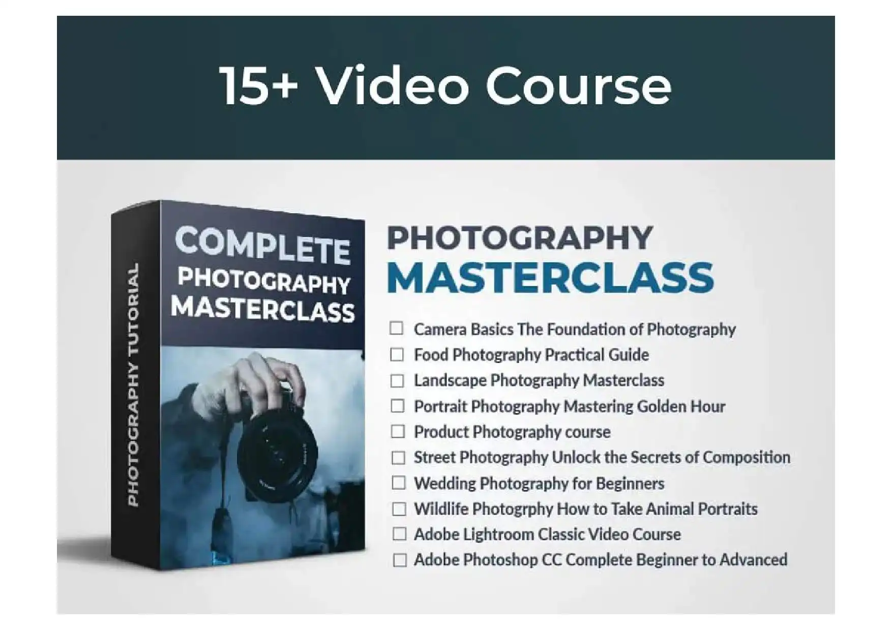 Photography & Photo Editing Bundle