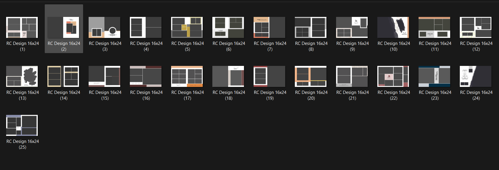 Wedding Album PSD Volume 61 to 64