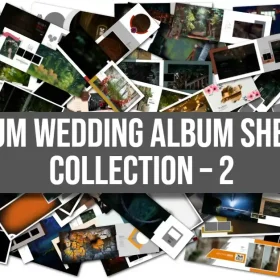 Premium Wedding Album Sheet PSD Collection – 2 [June-2025]