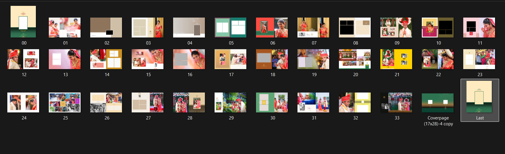 Wedding Album 15x24