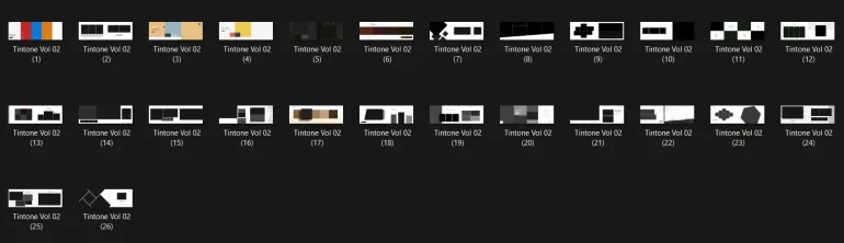 Tintone Mega Sale Wedding Album Design Pack