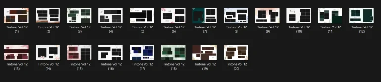 Tintone Mega Sale Wedding Album Design Pack