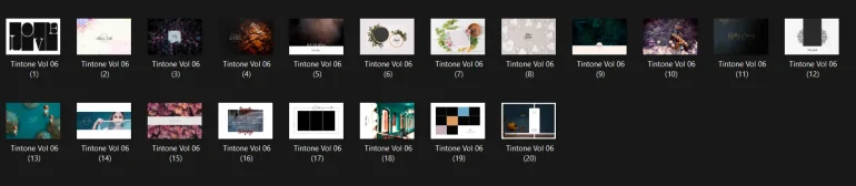 Tintone Mega Sale Wedding Album Design Pack