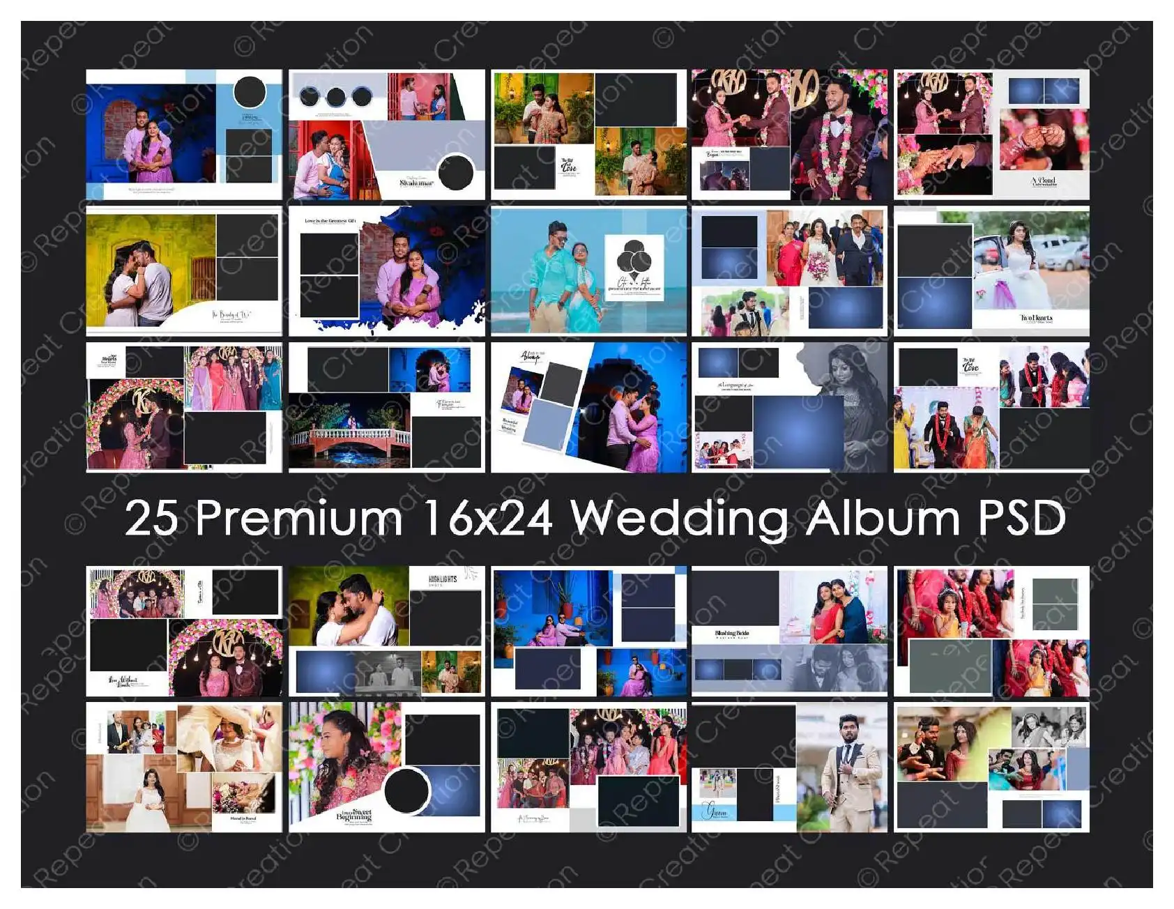 Creative Wedding Album