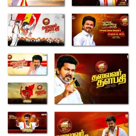 TVK Election Campaign Design PSD Collection Vol 2